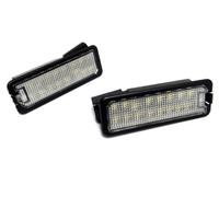HUVNEXA 2x LED Rear Licence Number Plate Light White, for Altea XL Exeo Ibiza IV V Leon II III Toledo IV, for Superb II Car Number Plate Light