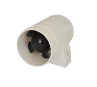 HUVNEXA 3 Inch Inline Air Blower Boat Bilge Engine Galley Marine Ventilation Fan 12V 145CFM ABS Marine Yacht Blower Hose Marine Blower