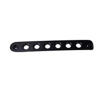 HUVNEXA 3 Pcs/Sets Brushed Aluminum Door Grab Handle Inserts Cover Trim 2007-2018, for Jeep, Wrangler JK & Unlimited 2 Doors Car Door Handle Cover(Black)