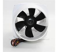 HUVNEXA 4" In Line Marine Bilge Air Blower Fan 12 Volt 270CFM Boat Quiet White Marine Blower