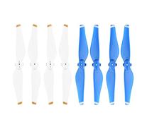 HUVNEXA 4 Pairs Propeller Quick Release Blade 5332 Props Durable Spare Parts Replacement Accessories Wing, for DJI, for Mavic Air Drone 5332S Drone Propeller(Blue White)