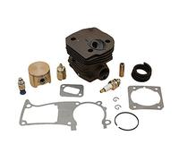HUVNEXA 44mm Cylinder Piston Decompression Valve Gasket Set, for Husqvarna, 350 351 346 346XP Chainsaw Engine Motor Spare Parts Lawn Mower Cylinder