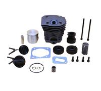 HUVNEXA 44MM Cylinder Piston Fuel Oil Cap Seal Bolt Engine Rebuild Kit, for Husqvarna, 340 345 350 Chain Saw Chainsaw Spare Parts Lawn Mower Cylinder