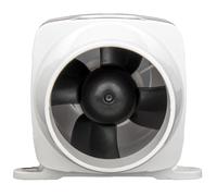 HUVNEXA 4Inch 270CFM Bilge Air Blower In-Line Marine DC Electric Fan Boat Accessory 12V White Marine Blower