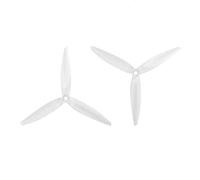 HUVNEXA 4pcs/2pairs 7 Inch 3-Blade Propeller FPV Racing Drone RC Quadcopter Drone Propeller(Clear)