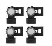 HUVNEXA 4PCS 3 Color Parking Sensor Reverse Assist,for 39680-TV0-E111-M1 39680TV0E111M1 0263023776 Rear Parking Assist Module(Silver)