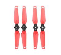 HUVNEXA 4PCS Propeller Quick Release Folding Blades Replacement Props Kits Spare Parts 4730 Colorful Props Wing Fan, for DJI, Spark Drone Drone Propeller(Red)