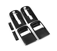 HUVNEXA 6pcs Carbon Fiber Style ABS Car Exterior Door Handle Bowls, for Hyundai, Grand Starex H1, Auto Door Grab Handle Cover Decoration Trim Car Door Handle Cover