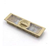 HUVNEXA 6QD 947 291 BlackReal Reading Lamp Lights, for VW, Polo, for Touran, for Jetta, for MK5 6QD947291 Car Light(Beige)