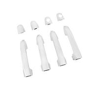 HUVNEXA 82651-2H000 4PCS Chrome/Black Outer Door Handle Front Rear Left Right, for Hyundai,for Elantra, 2007 2008 2009 2010 2011 Car Door Handle Cover(4PCS Chrome)