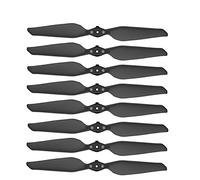 HUVNEXA 8Pcs Propellers RC Quadcopter Foldable Propeller, for Xiaomi, for FIMI X8 SE 2020 Camera Drone Drone Propeller(8pcs Black)