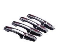 HUVNEXA 8Pcs/Set Car Door Handle Cover Trim Frame Moulding Carbon Fiber Texture, for Land Rover, for Sport 2014 2015 2016 2017 Car Door Handle Cover
