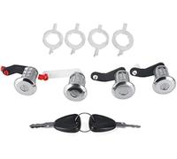 HUVNEXA A Set Car Door Lock Cylinders Barrel, for Renault, Master 2 Mascott, for Opel, Movano 2, for Nissan, Interstar 1998-2008 7701470952 256524 Car Door Lock Latch