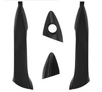 HUVNEXA ABS Car Outer Door Handle, for Hyundai,for Elantra, Left Right Front Rear Black Car Exterior 82651-3X010 Car Door Handle Cover(Front Left and Right)