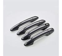 HUVNEXA ABS Carbon Fiber Printed Car Outer Door Handle Cover Door Bowl Moulding Trim, for Mazda, CX-3 CX3 2016 2017 2018 Styling Car Door Handle Cover(Without Hole)