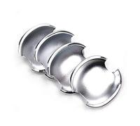 HUVNEXA ABS Chrome Car Side Door Handle Cover Cup Bowl Trim Sticker, for VW, for Polo, 2010 - 2017,Auto Exterior Door Handle Cover Trim Car Door Handle Cover(Bowl)