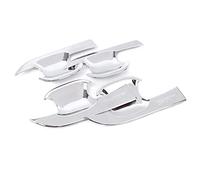 HUVNEXA ABS Chrome Outer Side Door Handle Bowl Sticker Cover Trim Protector Decoration, for Volvo, XC60 XC 60 2018 2019 Car Styling Car Door Handle Cover