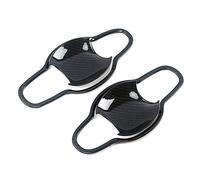 HUVNEXA ABS Exterior Side Door Handle Cover Moulding Chrome Door Bowl Trim Frame, for Bezel C-HR CHR 2016-2020 Carbon Fiber Printed Car Door Handle Cover(Style B Door Bowl)
