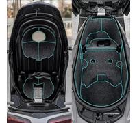 HUVNEXA ADv350 ADV 350 Motorcycle Rear Trunk Cargo Liner Protector, for Seat, for Bucket Pad Accessories Motorcycle Top Box Liner(Black Top and Bottom)