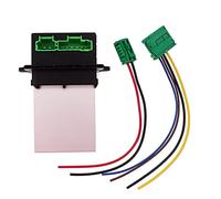 HUVNEXA Air Conditioning Blower Resistor, for NISSAN, Tiida Livina, for Citroen, for Renault, Megane Scenic Clio, for Peugeot, 207 607 6441.L2 6441L2 Blower Motor(Resistor n connector)
