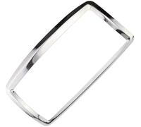 HUVNEXA Air Conditioning Trim Abs Chrome Rear Air Conditioning Vent Sequins Trim Cover Sticker, for Chevrolet, for Malibu 2012-2015
