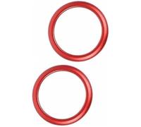 HUVNEXA Air Conditioning Trim Air Outlet Ring Cover Ac Frame Interior Accessories Car Conditioning Vent Decoration, for Jimny 2007-2017(Red)