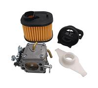 HUVNEXA Air Filter Carburetor Kit, for Husqvarna, for 365X TORQ 372 XP Chainsaw Spare Parts RWJ-4B Chainsaw Air Filter