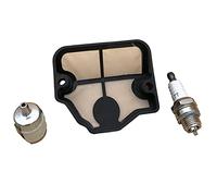 HUVNEXA Air Filter Fuel Filter Spark Plug Kit, for Husqvarna, for 36 41 136 137 141 142 Chainsaw Parts 530029908 530036582 Chainsaw Air Filter
