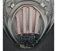 HUVNEXA AK550 Motorcycle, for Felt, Rear Trunk Cargo Liner Protector, for Seat, Bucket Pad Helmet Protector, for KYMCO, AK550 Accessories Motorcycle Top Box Liner(Black Top)