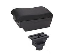 HUVNEXA Armrest Box With Cup Holder USB, for Liana Arm Elbow Rest Center Console Storage Case Modification Car Armrest(BLACK C1 7 USB)
