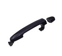 HUVNEXA Black Outside Door Handle Rear Front L R 69211AA020 69227AA010, for Camry, for Corolla, Matrix, for RAV4, for Yaris Solara Prius Car Door Handle Cover(1 Rear no Keyhole)