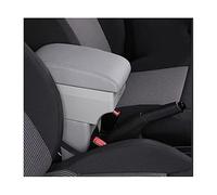 HUVNEXA Car Accessories, for Renault, for Clio Mk4 Car Armrest Box Armrest Car Central Storage Container Centre Console Storage Box Car Armrest(BLACK C1 Style Gray)