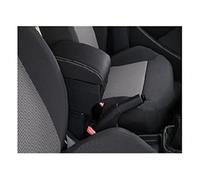 HUVNEXA Car Accessories, for Seat, for Leon Car Armrest Box Armrest Car Arm Rest Center Centre Console Storage Box Car Armrest(BLACK C-black White Line)