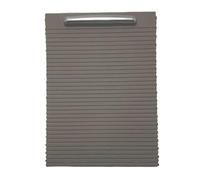 HUVNEXA Car Armrest Center Console Roller Blind Cover Sliding Shutter Water Cup Holder Panel Cap Compatible, for B6 B7L 3CD857503 Center Console Shutter(BROWN)