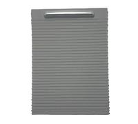 HUVNEXA Car Armrest Center Console Roller Blind Cover Sliding Shutter Water Cup Holder Panel Cap Compatible, for B6 B7L 3CD857503 Center Console Shutter(GREY)