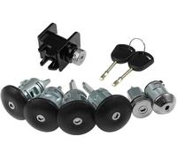 HUVNEXA Car Barrel Door Locks Keys Set 4359018, for Transit, Mk6 2000 2001 2002 2003-2006 1C1A-V22050-BA 411950341195034359017 Car Door Lock Latch