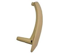 HUVNEXA Car Beige Black Armrest Left Right Interior Door Handle Inner Panel Pull Trim Cover, for BMW, E70 E71 X5 X6 Door Card Pull Handle for Car(Beige-Right)