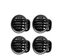 HUVNEXA Car Dashboard Air Conditioner Outlet A/c Vent, for Opel, for Corsa, D Mk3, for Vauxhall, 2010 2011 2012 2013 2014 2015 13417363 2201099 Car Interior A/C Grille(4pcs Glossy Black)