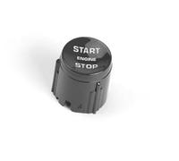 HUVNEXA car ignition lock switch Car Push Button Switches Start Stop Engine Ignition Switch Cover, for Land, for Range, for Rover Sport Evoque Veiar Discovery(Black)