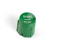 HUVNEXA car ignition lock switch Car Push Button Switches Start Stop Engine Ignition Switch Cover, for Land, for Range, for Rover Sport Evoque Veiar Discovery(Green)