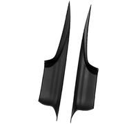 HUVNEXA Car Inner Interior Door Handle, for BMW 7-Series F01 Front Rear Left Right Doors Panel Bar Pull Carrier Trim Cover car Door Handle Frame Cover(Black Set 5)