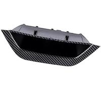 HUVNEXA Car Inner Interior Door Handle Lhd Front Pull Trim Storage Box, for BMW, for X3 F25, for X4 F26 2011 2012 2013 2014 2015-2017 car Door Handle Frame Cover(Black Carbon Fiber Look)