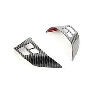 HUVNEXA Car Interior Steering Wheel Decoration Cover Trim Mouldings, for BMW, for 3 Series E90 E92 E93 2005 2006 2007 2008 2009 2010 2011 2012 LHD Car steering wheel decals(3.9 point patch)