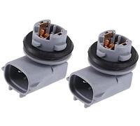 HUVNEXA Car Rear Bumper License Plate Light Bulb Socket Connector 90075-60005, for Toyota, for Tundra, 2000-2008 Tail Light Bracket