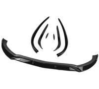 HUVNEXA car rear spoiler splitter Front Bumper Spoiler Lip Side Air Vent Trim, for Mercedes-Benz, for C Class W205 2015-2018 Sport Only Car Lower Splitter Body Kit