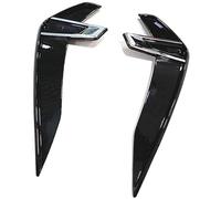 HUVNEXA car rear spoiler splitter Side Air Outlet Vent Cover Trim Car Body Kit Canards Splitter Strip, for Bmw 3-Series G20 G28 2019 2020 2021