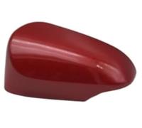 HUVNEXA Car Rearview Mirror Housing, for TOYOTA, for Yaris 2012-2019 Rear View Shell Cap Wing Door Side Cover Side Mirror Cover (Red left side) Side Mirror Cover (Red left side)