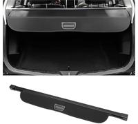 HUVNEXA Car Retractable Cargo Cover, for Crv 2007-2011 Rear Trunk Parcel Shelf Luggage Security Shield Shade Canvas Black Carbon Fiber Trunk Storage Bracket(BLACK for 2012 2016 Gloss Black)