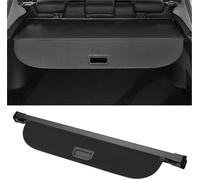 HUVNEXA Car Retractable Cargo Cover, for Passport 2019-2023 Rear Trunk Parcel Shelf Luggage Security Shield Shade Pu Leather Gloss Black Trunk Storage Bracket(BLACK for CRZ 2011 2016 Gloss Black)