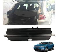 HUVNEXA Car Retractable Rear Trunk Parcel Shelf, for Jeep, for Cherokee 2019-2021 Luggage Shade Shield Cargo Security Cover Curtainaccessories Trunk Storage Bracket